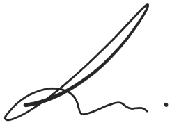 Sean’s signature